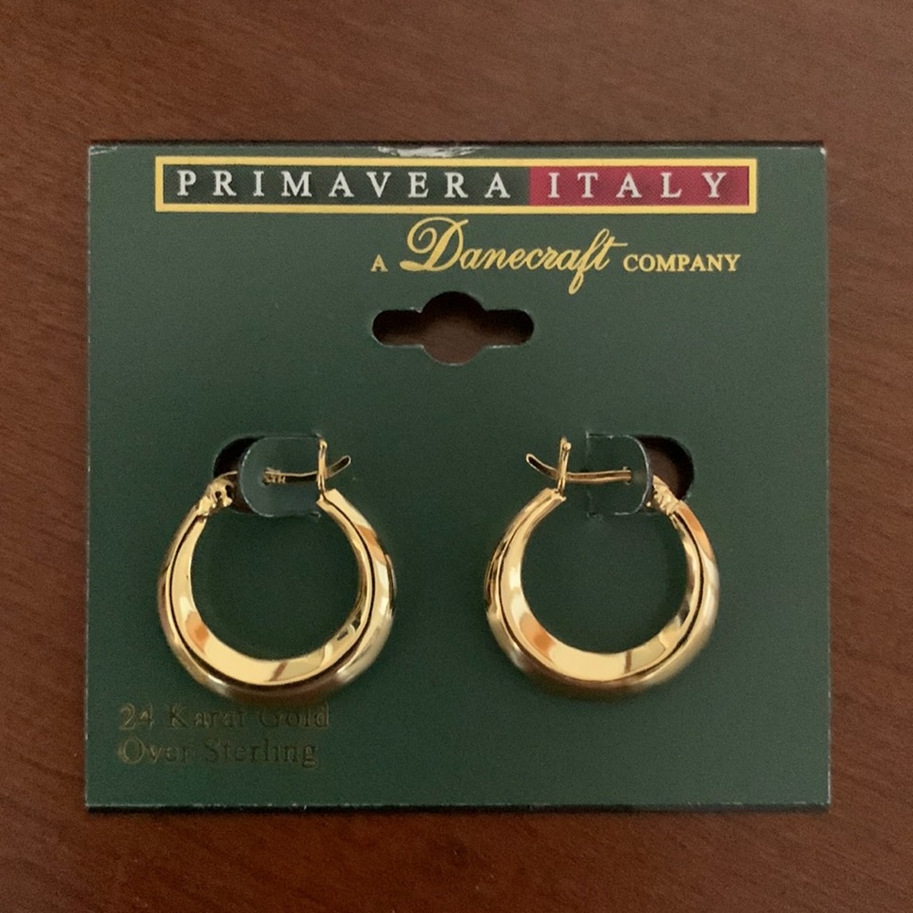 NWT gold hoops